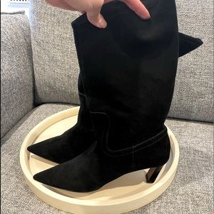 Who What Wear suede boots